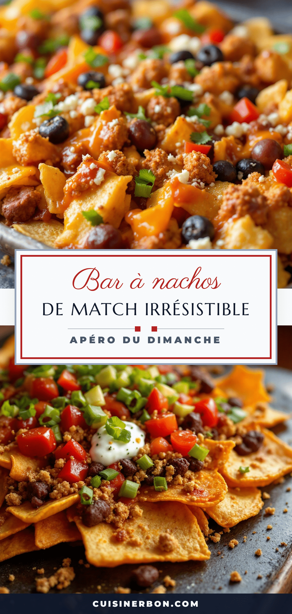 bar à nachos de match recipe