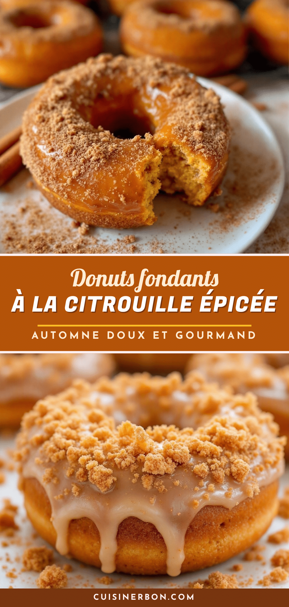 beignets à la citrouille épicée recipe