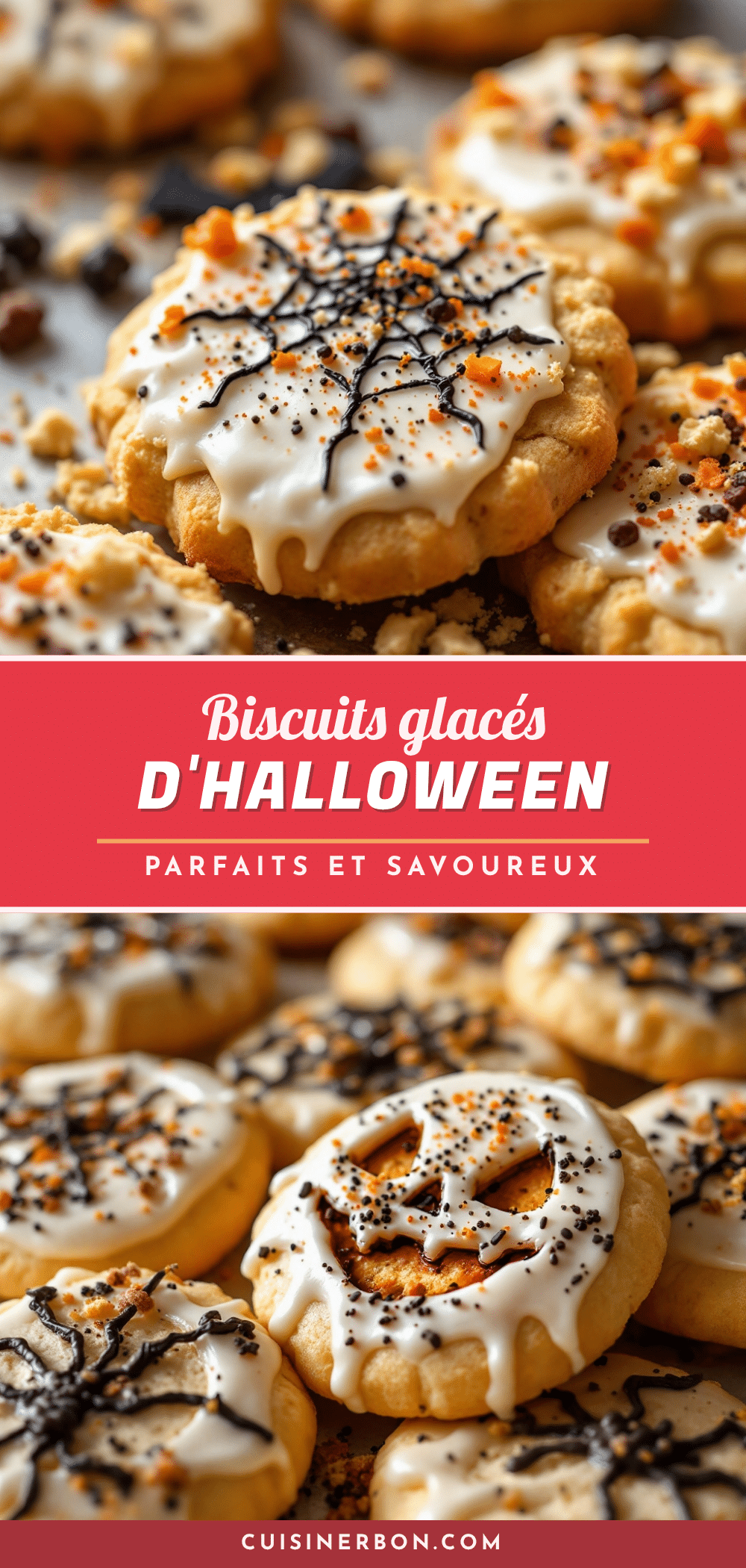 biscuits dHalloween glacés à la royale recipe