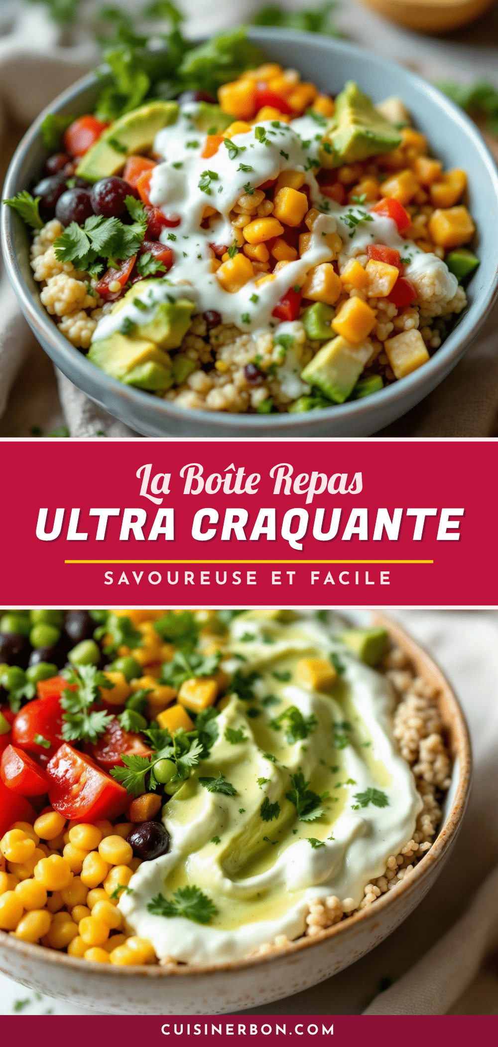 boîte repas ultra craquante recipe