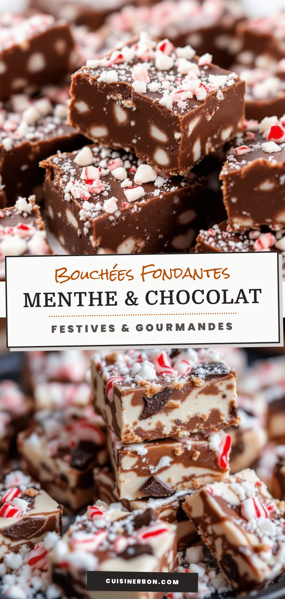 bouchées menthe chocolat recipe