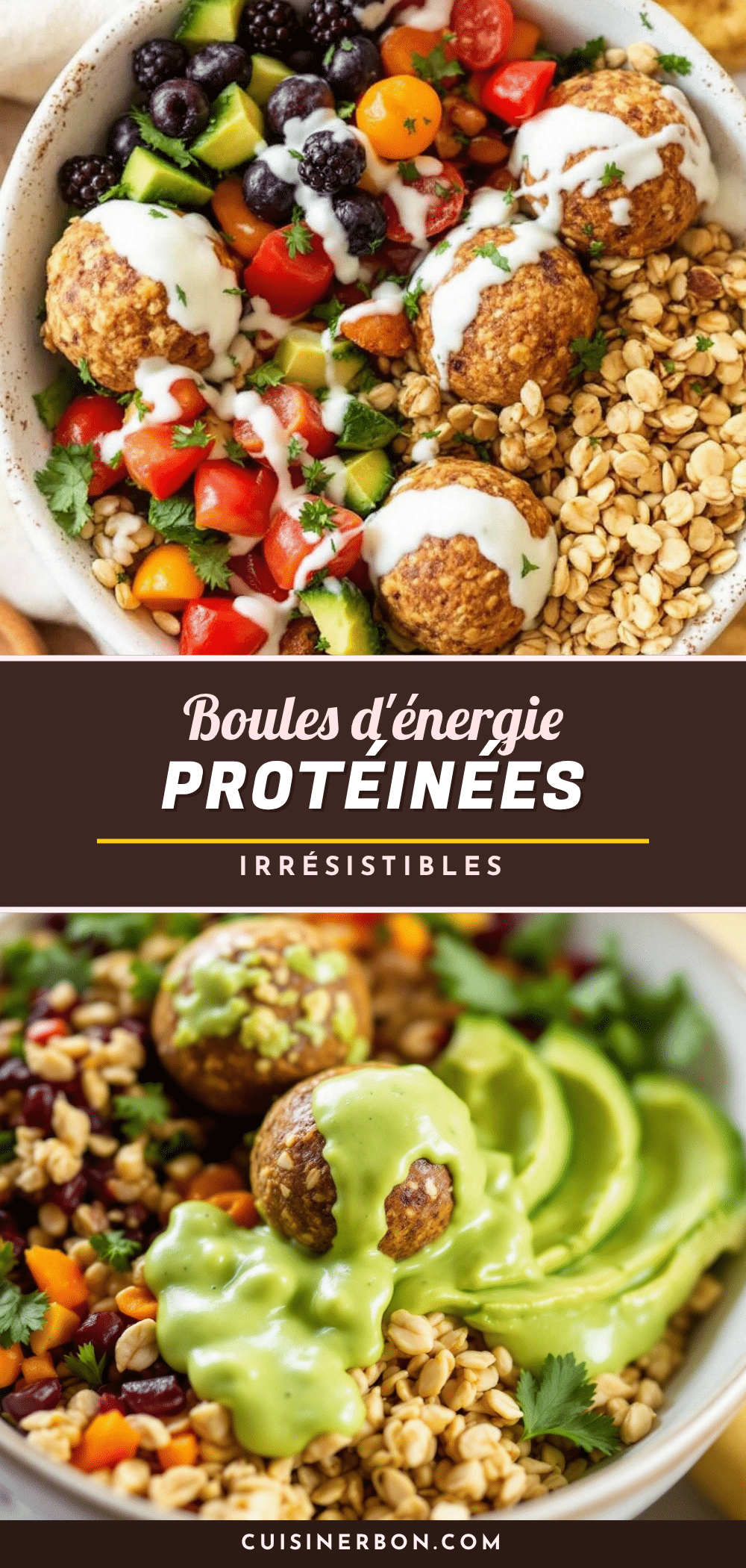 boules dénergie protéinées faciles sans cuisson recipe
