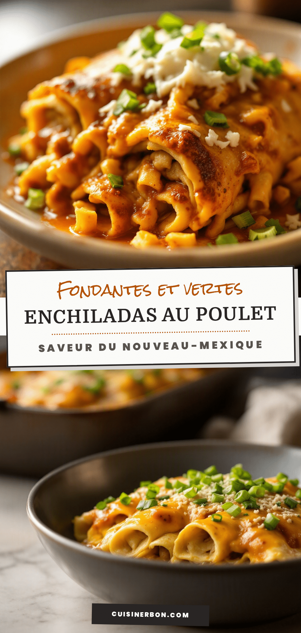 enchiladas au poulet vertes recipe