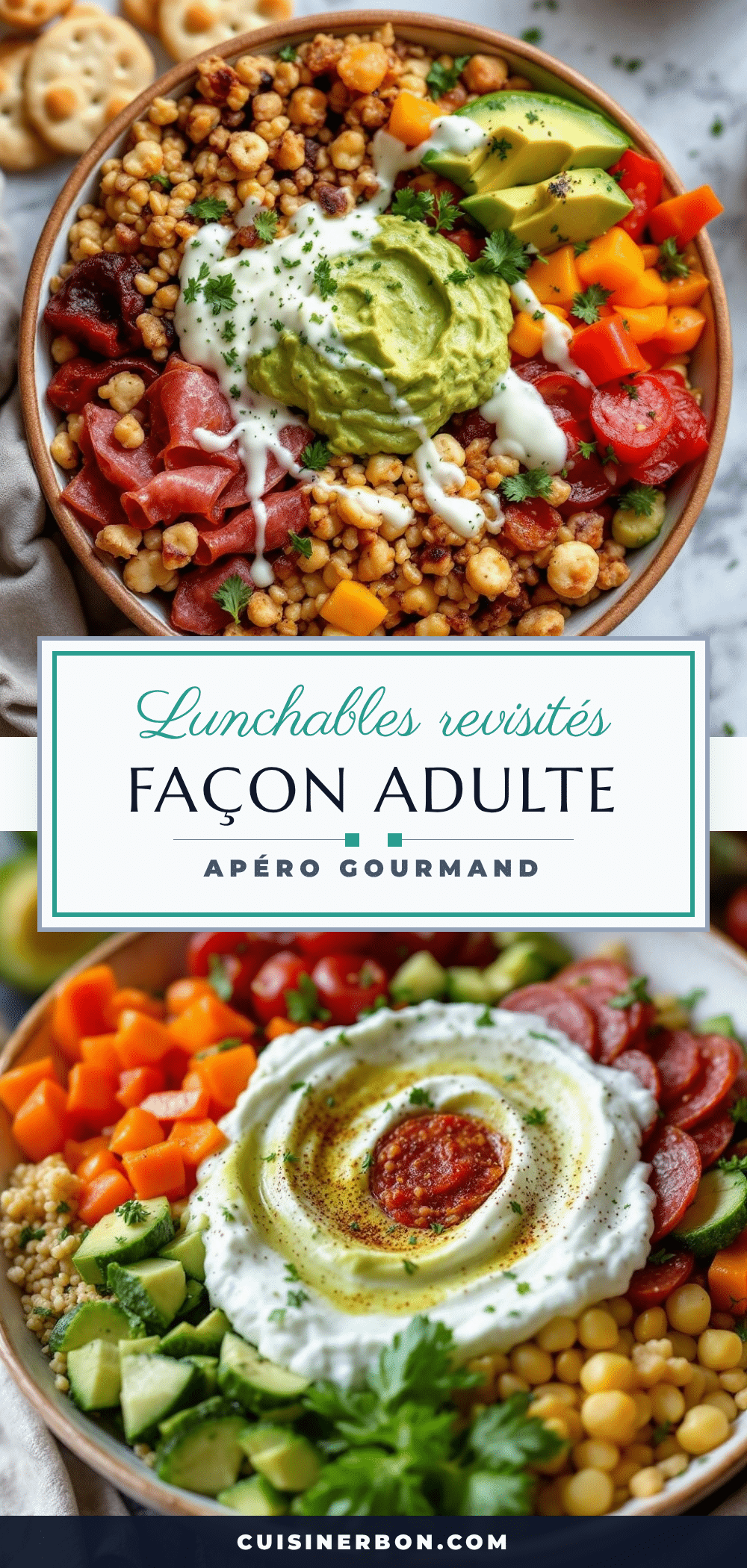 Lunchables revisités façon adulte recipe