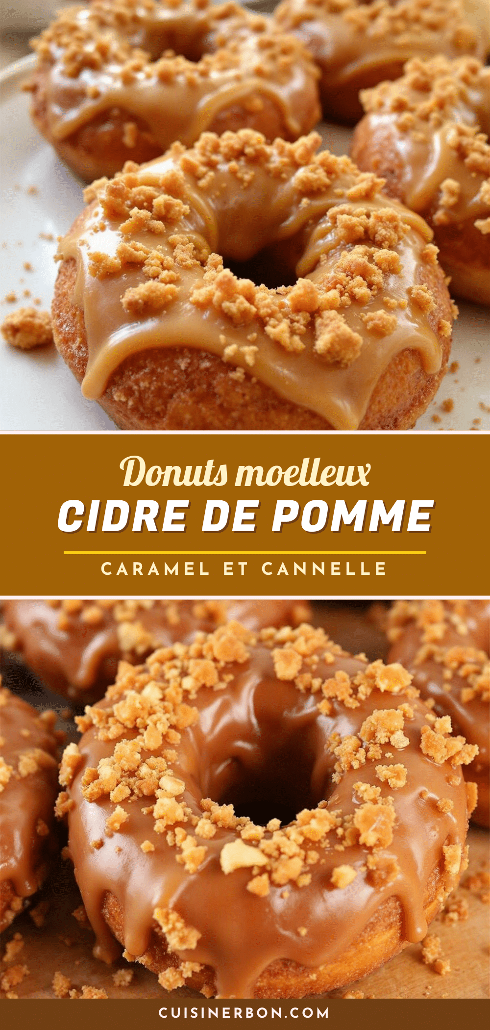 Moelleux au cidre de pomme caramélisé recipe