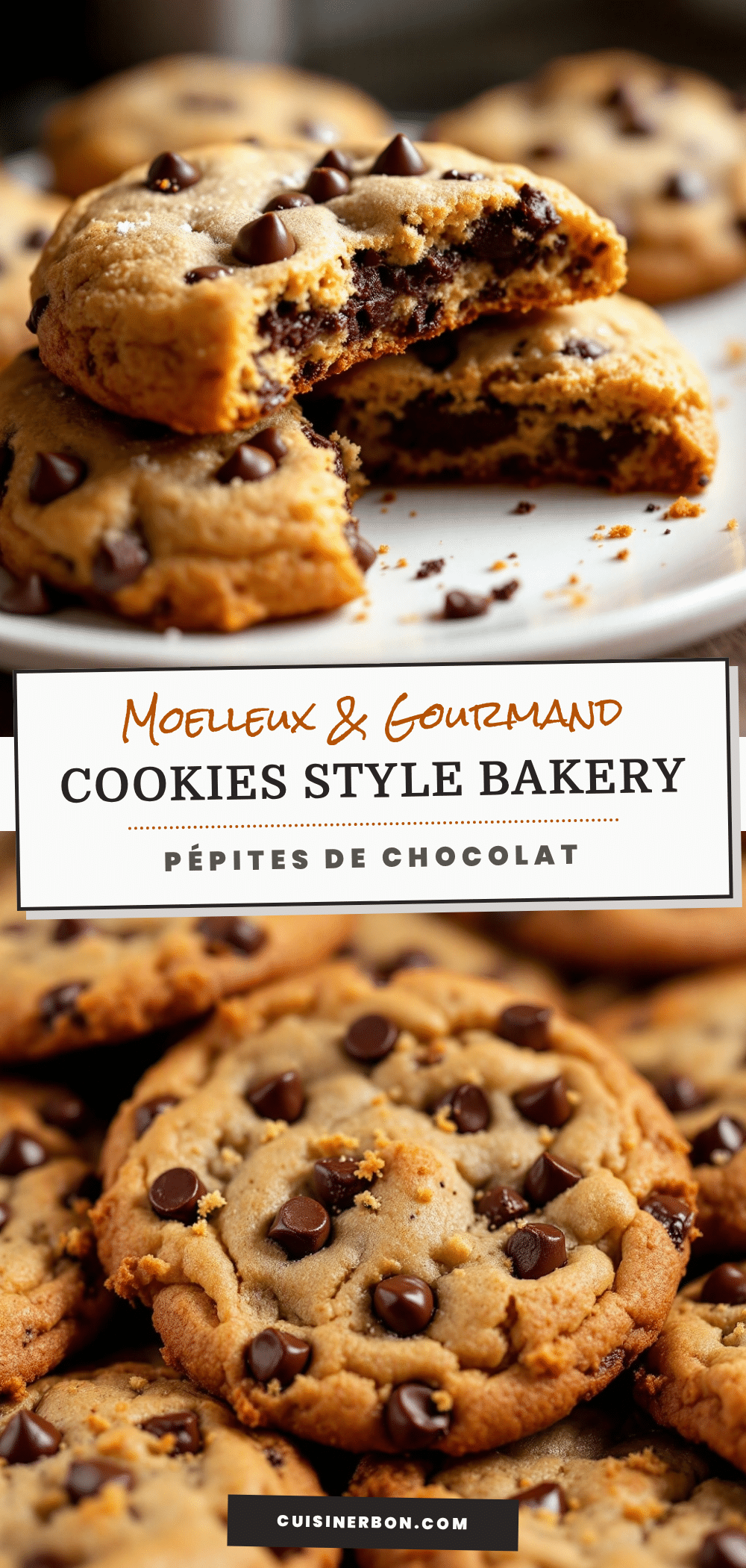 moelleux aux pépites de chocolat style bakery recipe