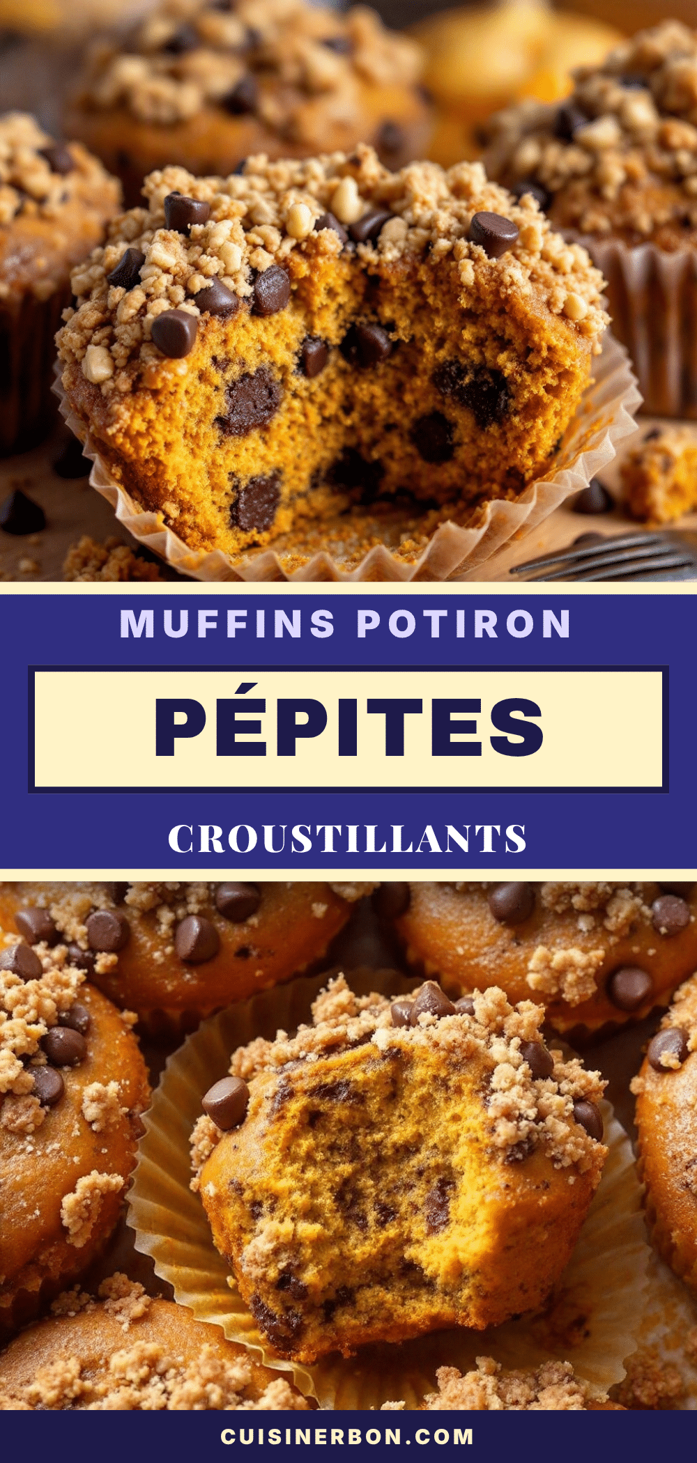 muffins potiron pépites croustillants et moelleux recipe