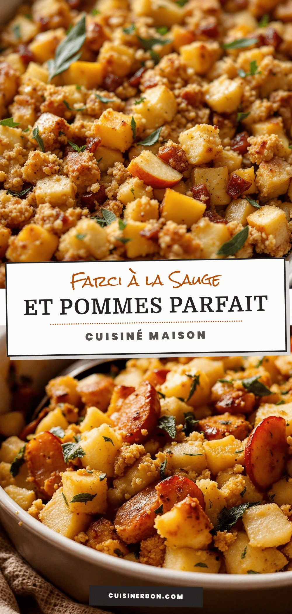 parfait farci sauge pommes levain recipe