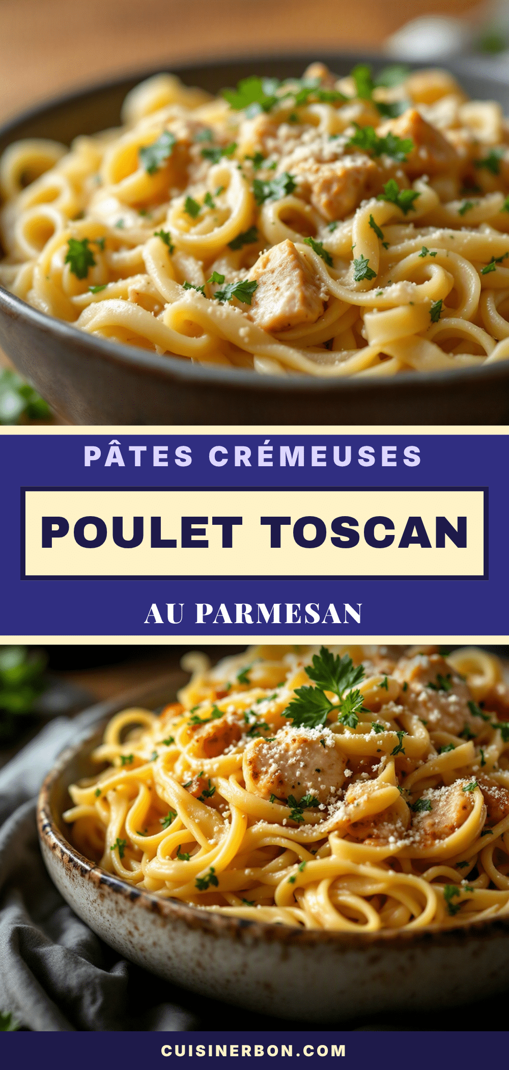 pâtes toscanes au poulet en une casserole recipe