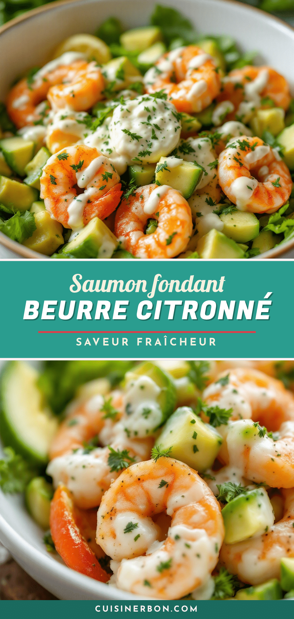 Saumon fondant au beurre citronné recipe