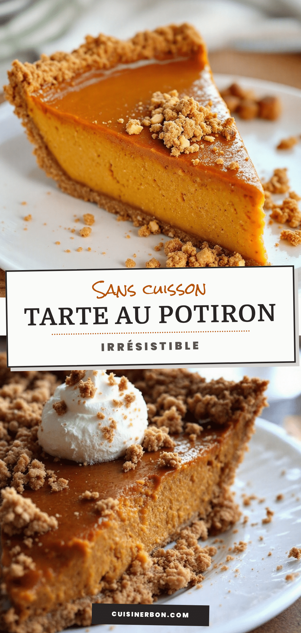 tarte au potiron sans cuisson recipe