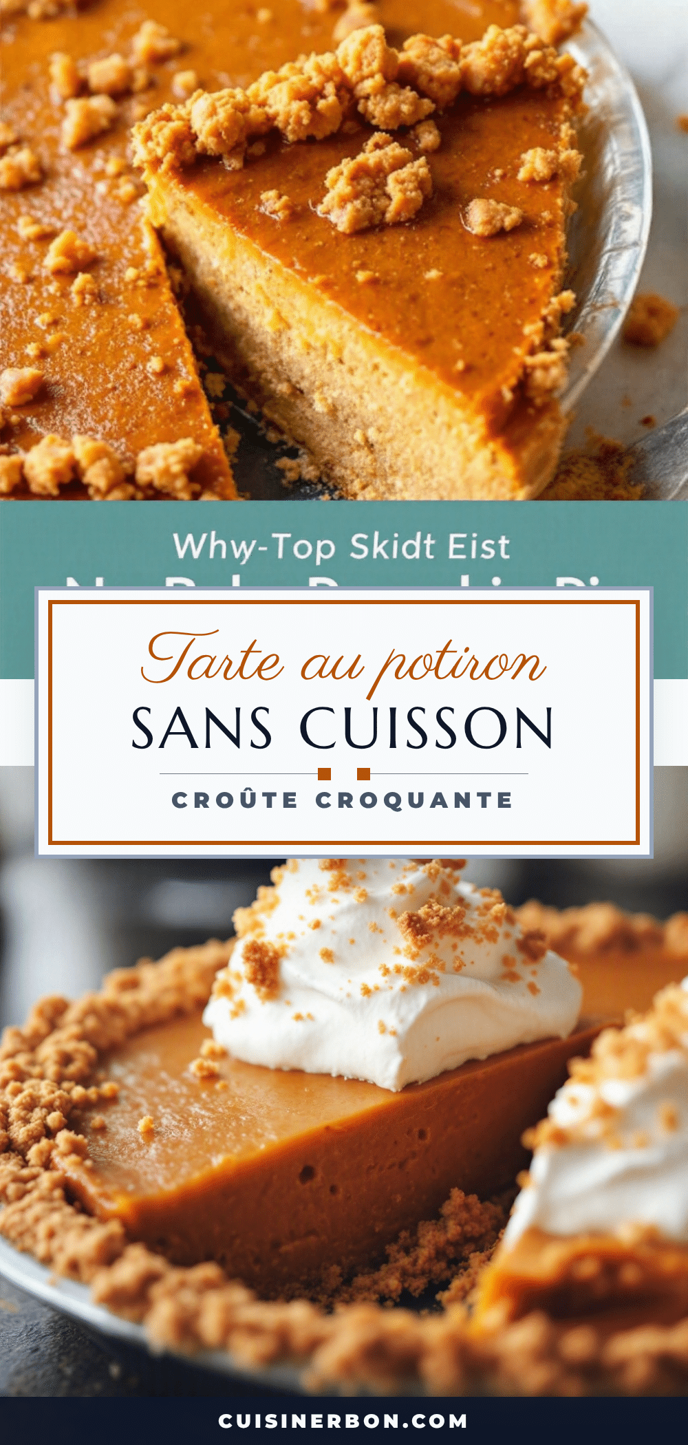 tarte au potiron sans cuisson recipe