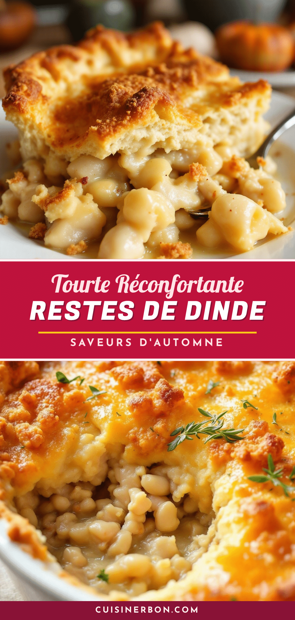 tourte restes dinde thanksgiving recipe