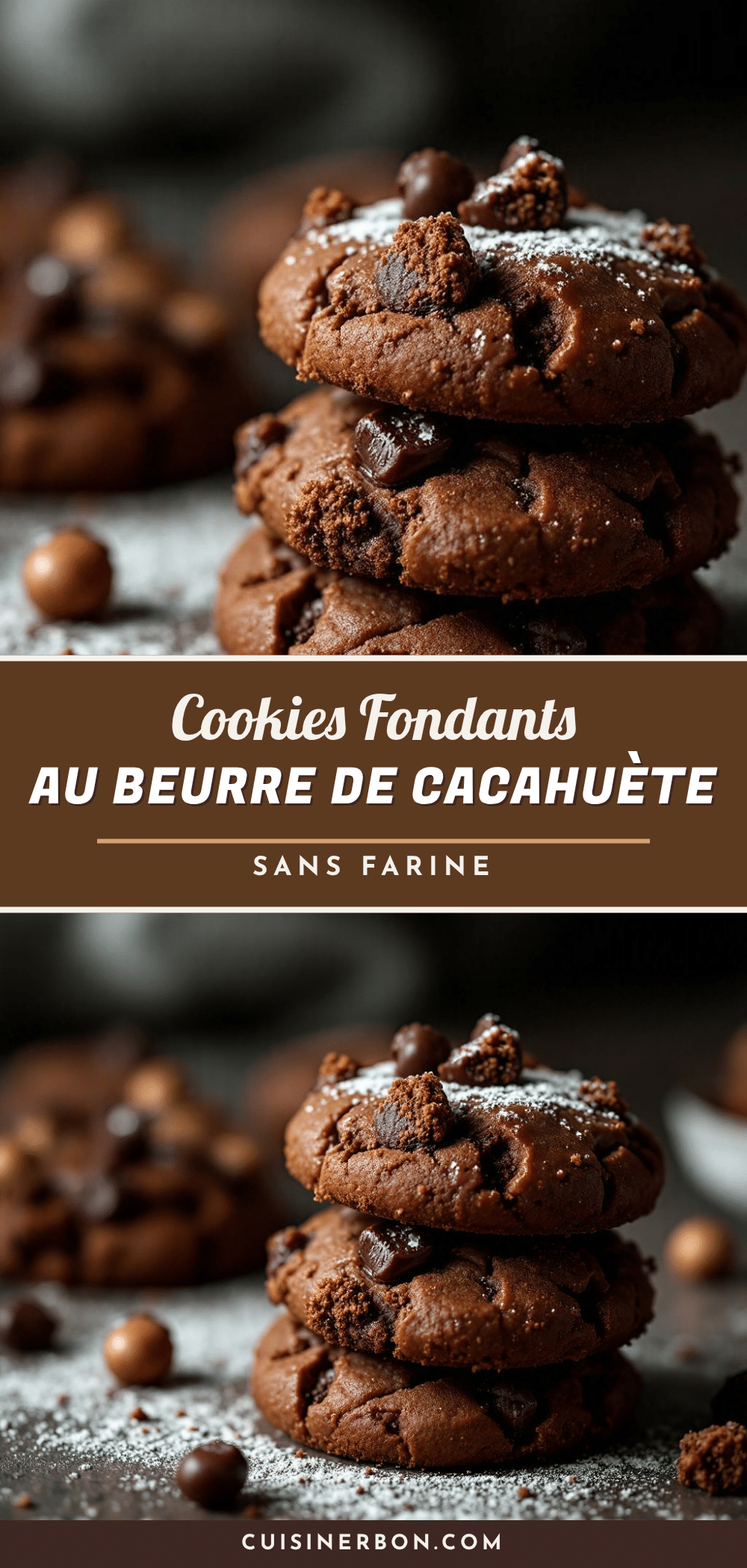cookies beurre de cacahuète sans farine recipe