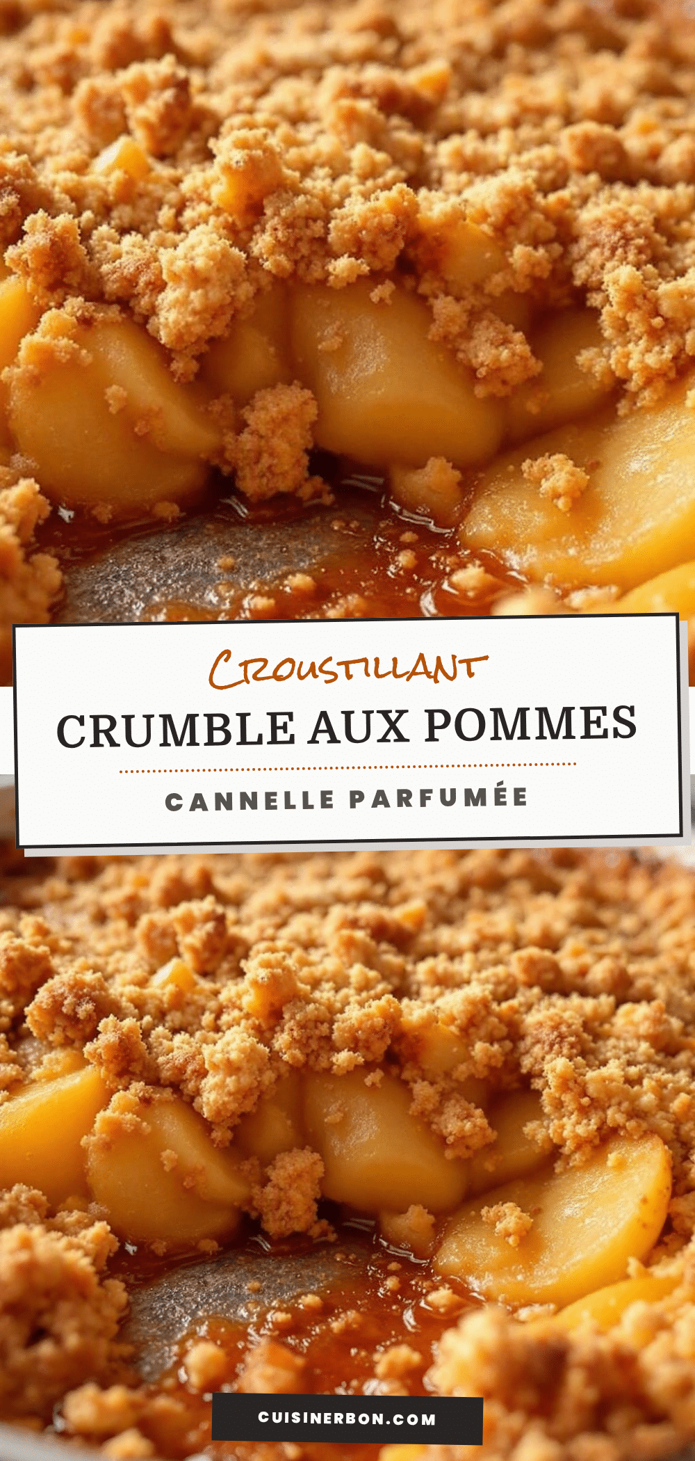 croustillant crumble aux pommes cannelle parfait recipe