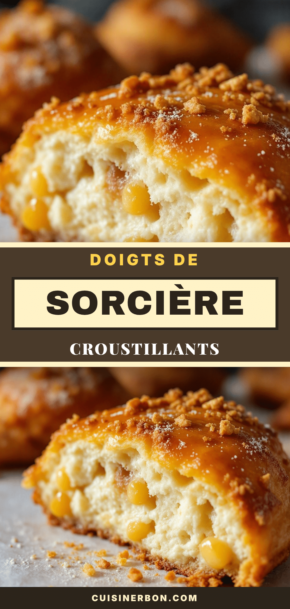 Doigts de Sorcière aux Amandes recipe