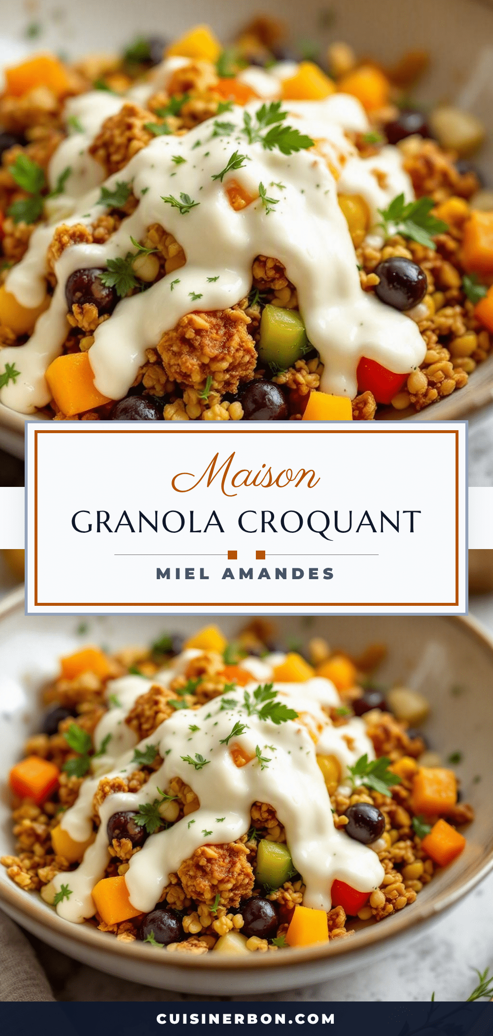 granola au miel recipe