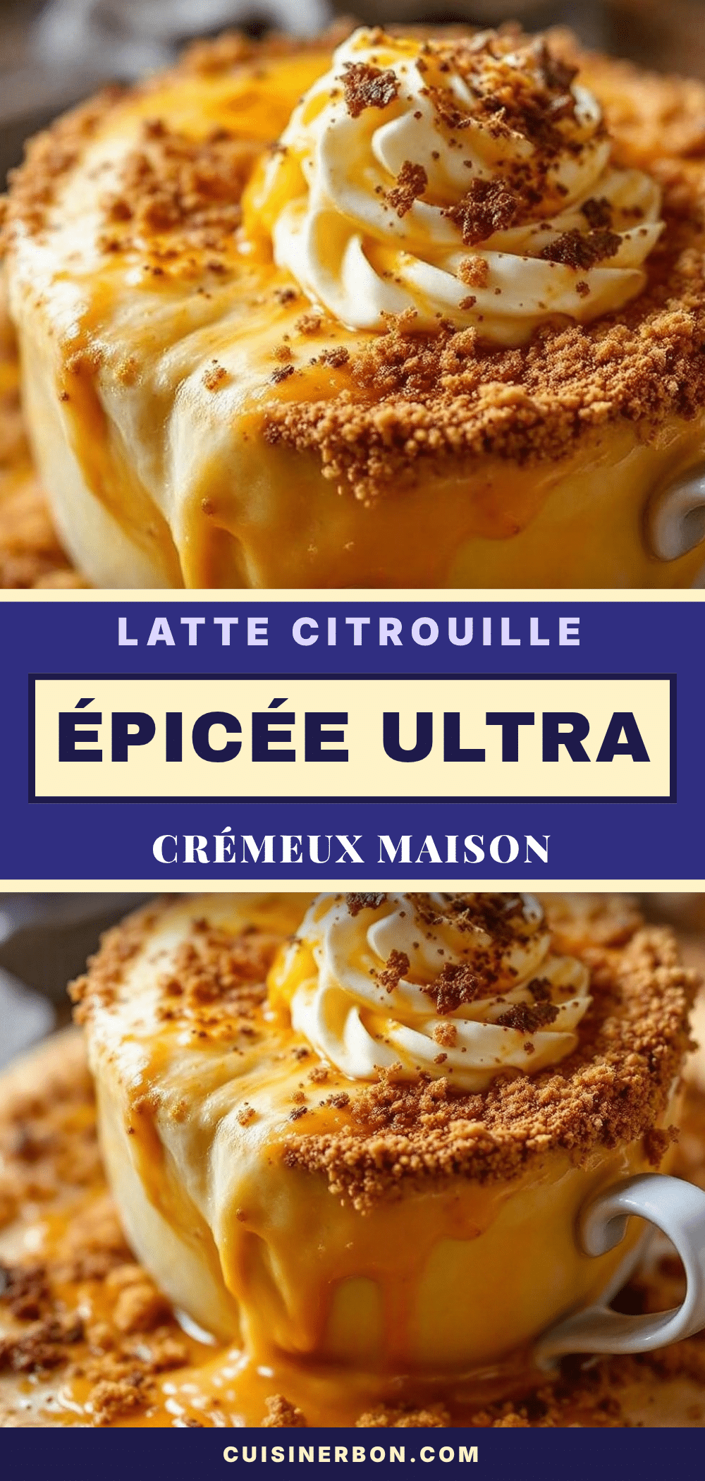 latte à la citrouille épicée recipe