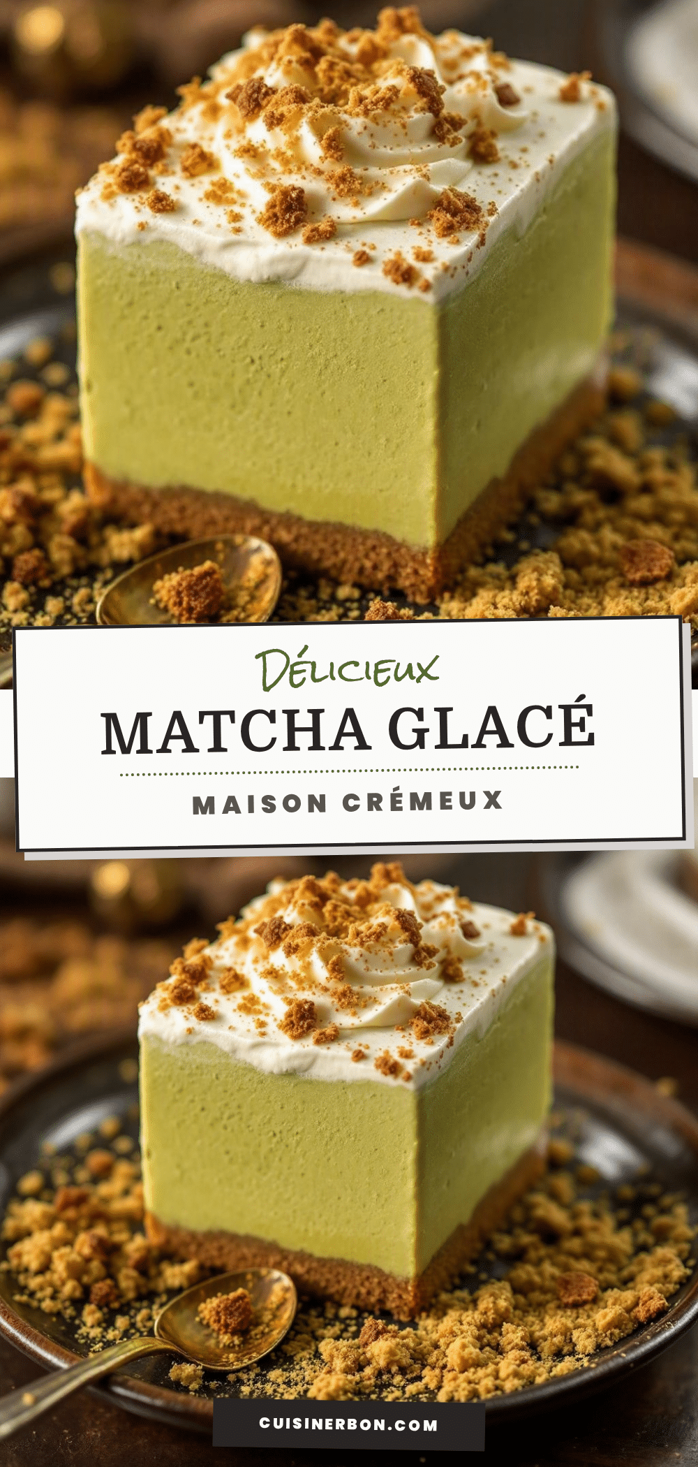 latte matcha glace maison recipe