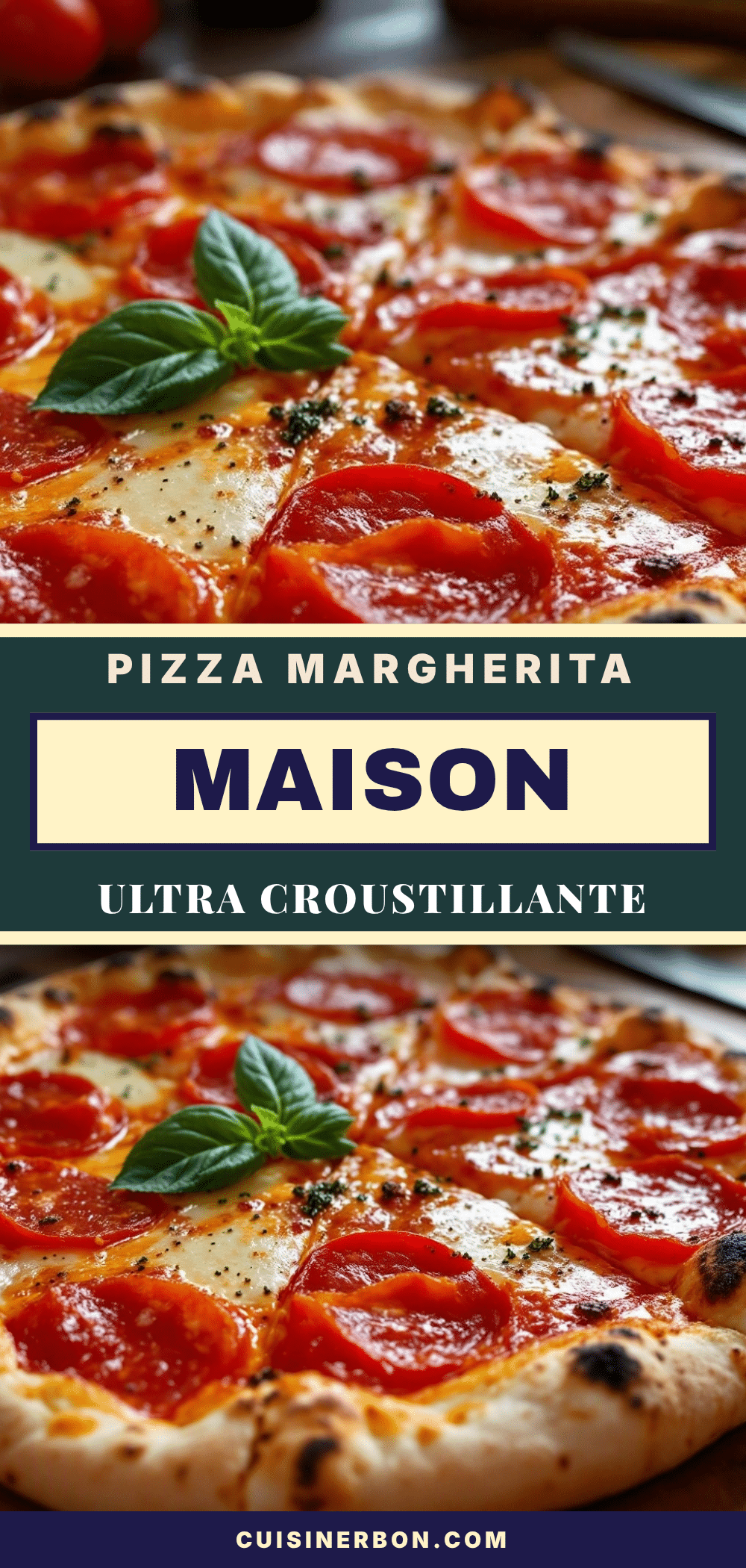 pizza margherita maison pâte fine croustillante recipe