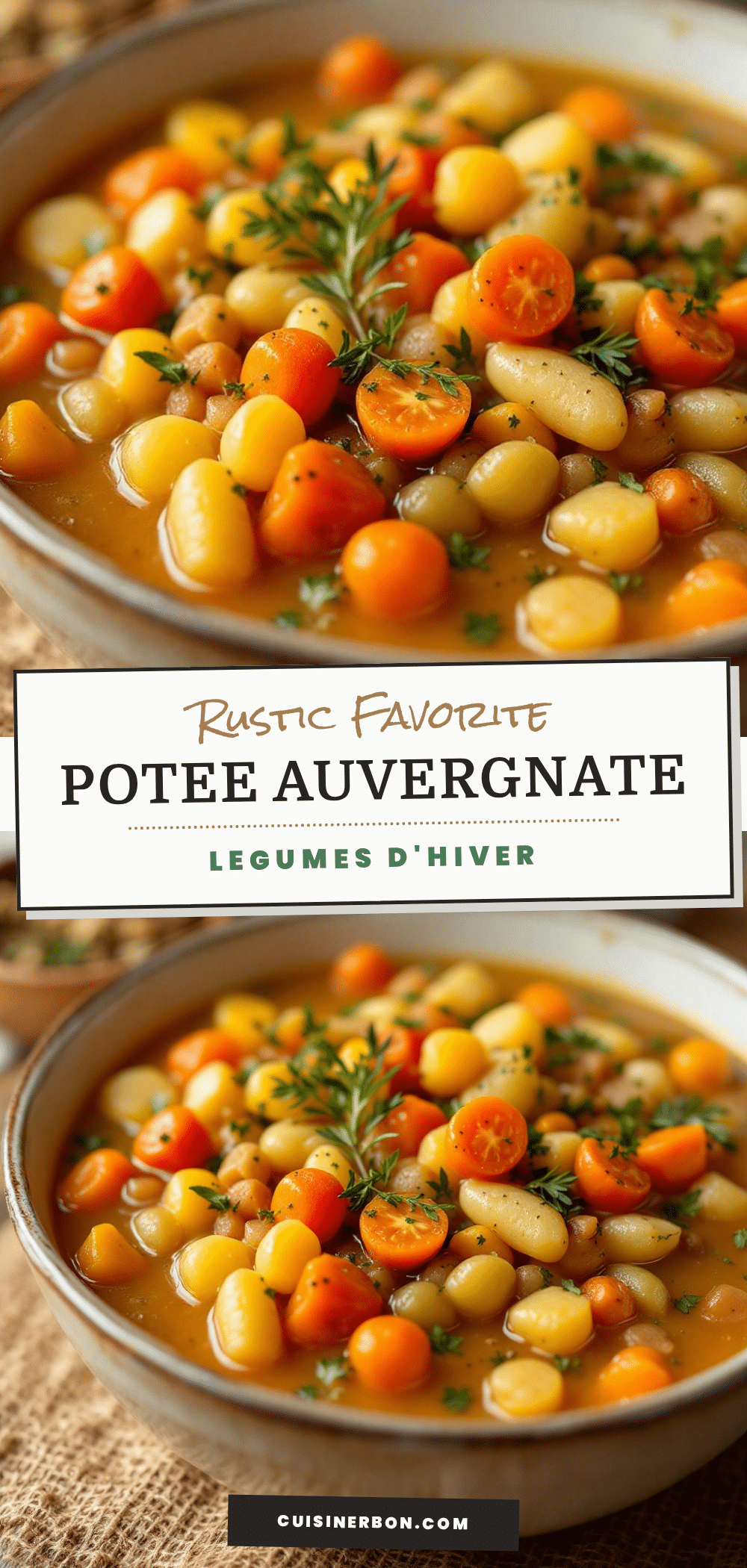 potee auvergnate aux legumes dhiver recipe