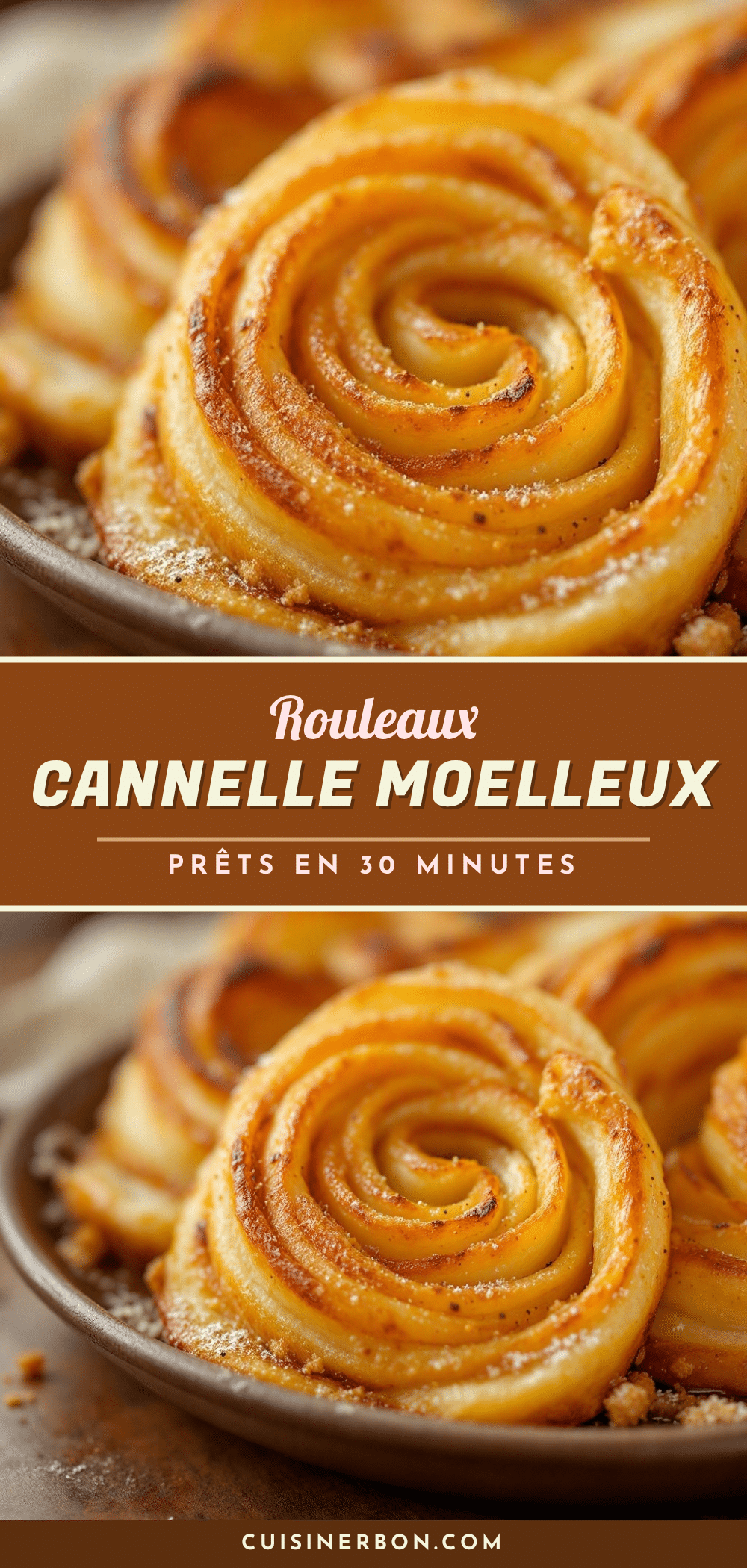 rouleaux à la cannelle recipe