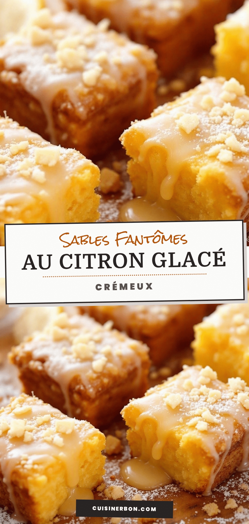 sables fantômes au citron recipe