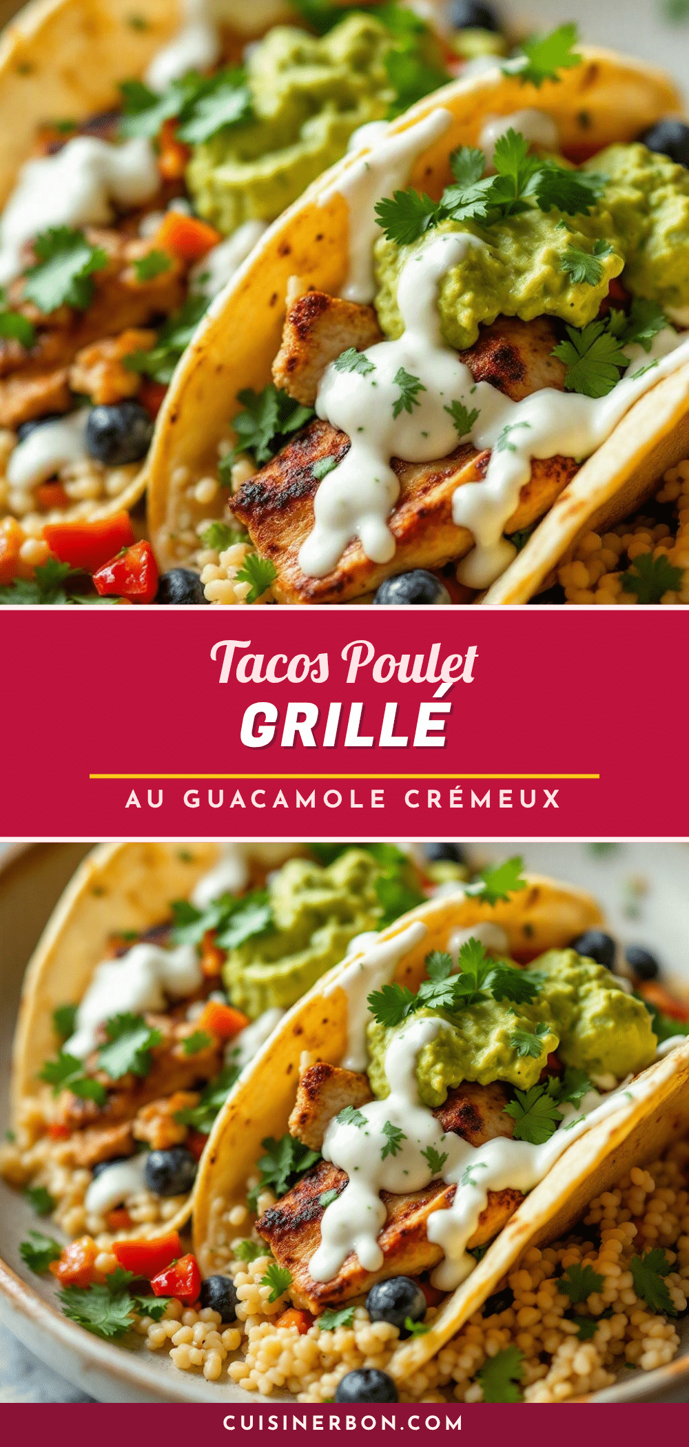 tacos au poulet grillé recipe
